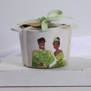 Rae Dunn Disney Princess Tiana Prince Naveen Measuring Cups Set of 4 New